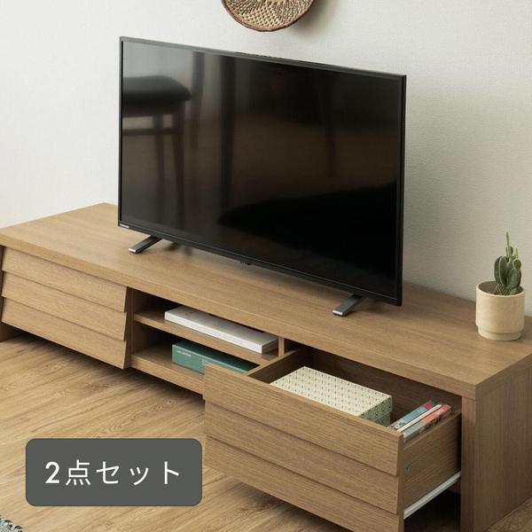 REGZA 液晶テレビ 40V型＆引出付テレビボードセット