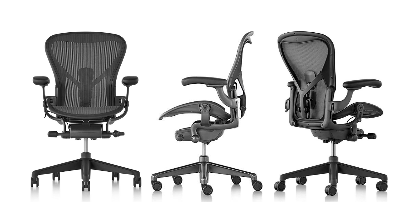 HermanMiller アーロンチェア リマスタード W68.5×D46×H93cm