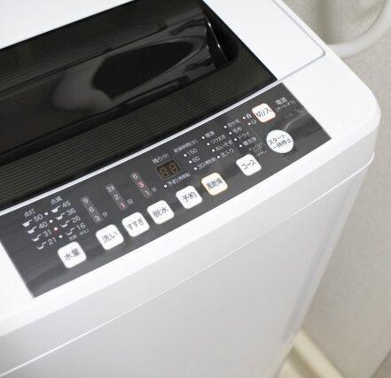 縦型洗濯機の操作や機能