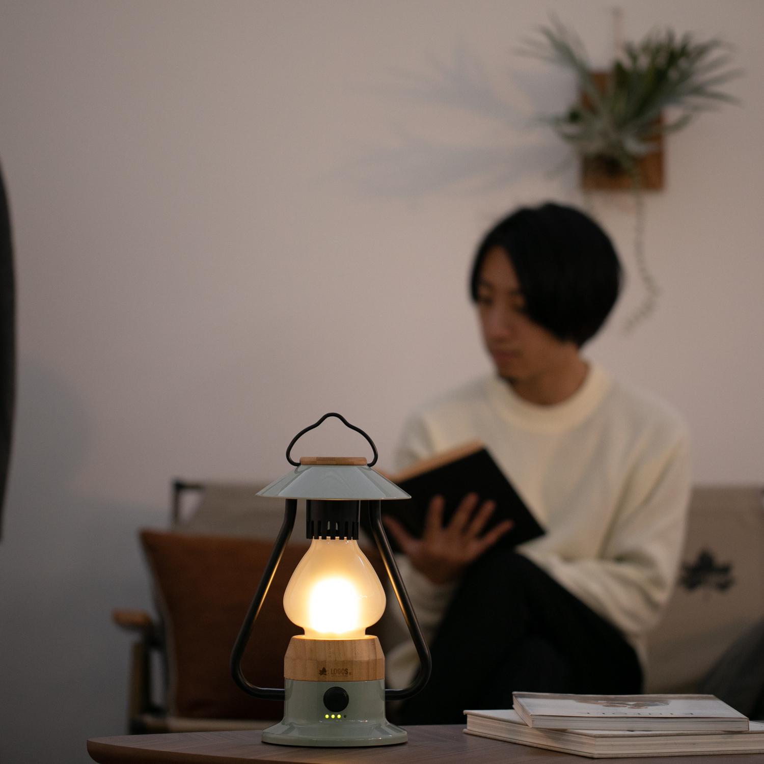 LOGOS Bamboo ゆらめき・モダーンランタン LEDランタン LOGOS