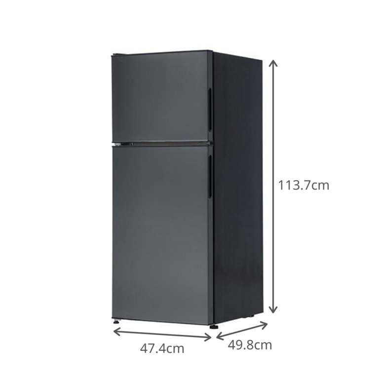 118L 2ドア冷凍・冷蔵庫 118L maxzen / マクスゼンのレンタル 