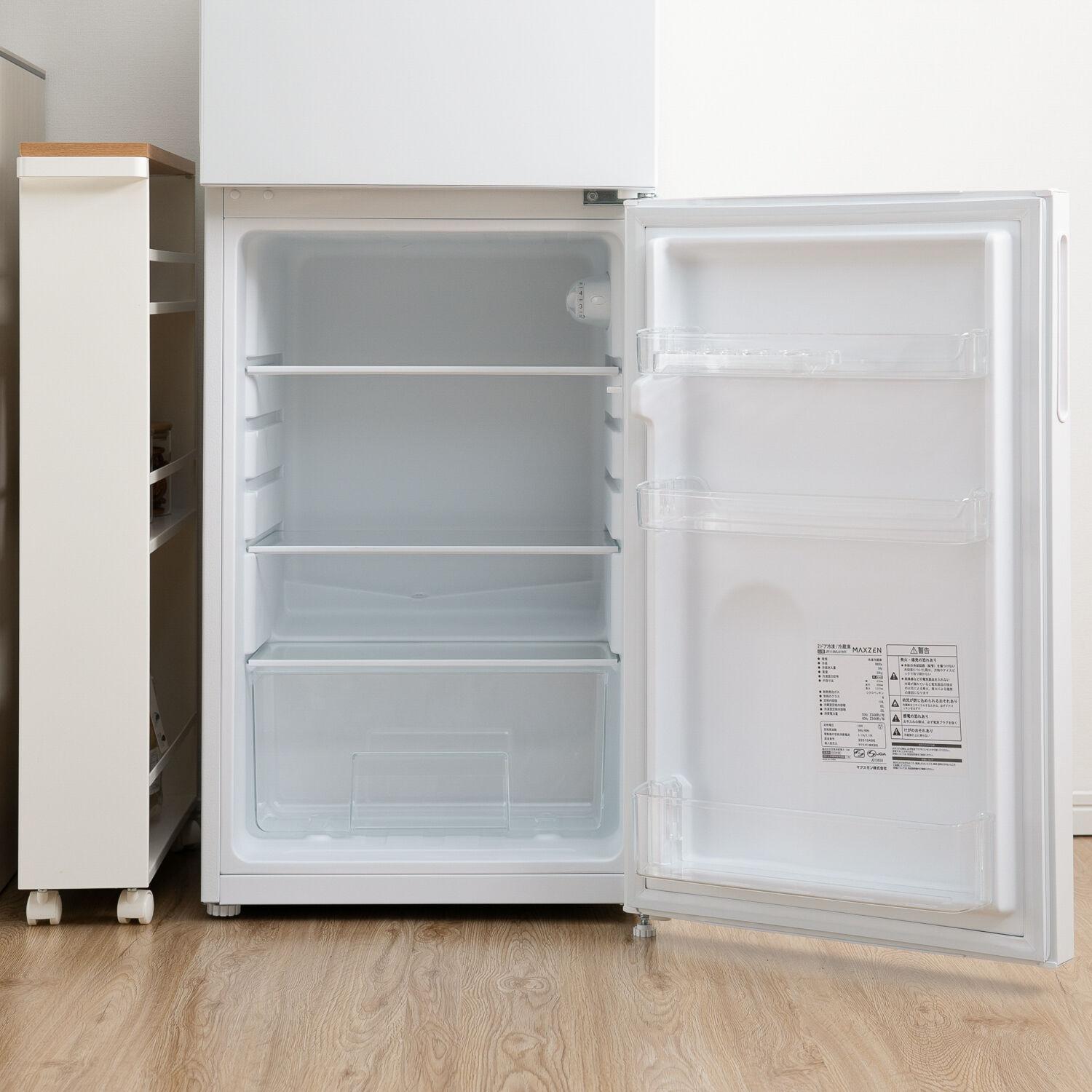 118L 2ドア冷凍・冷蔵庫 118L maxzen / マクスゼンのレンタル 