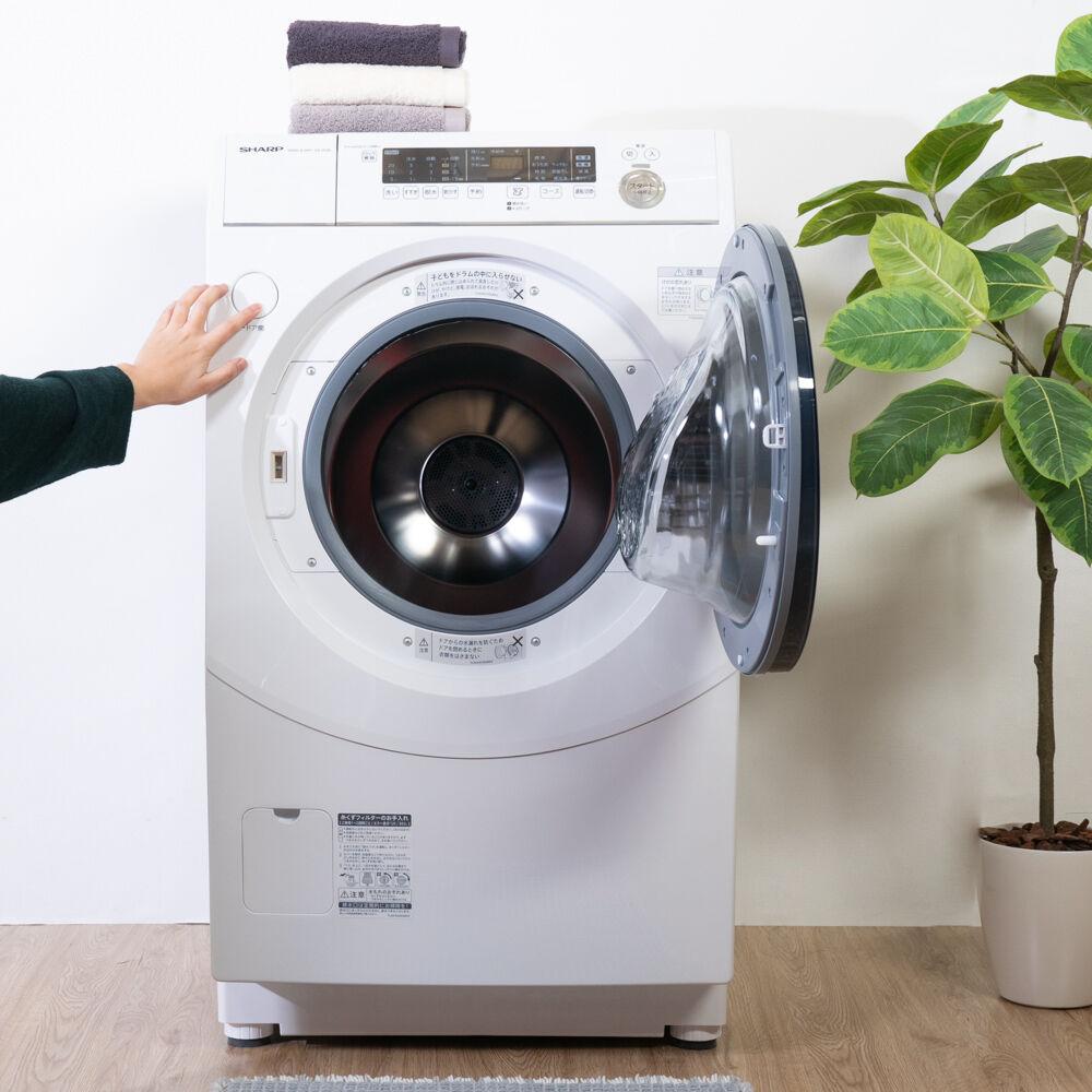 ▫年式2018年製464⚫︎SHARP ドラム式洗濯機 11kg/6kg 大型 安い 送料設置無料