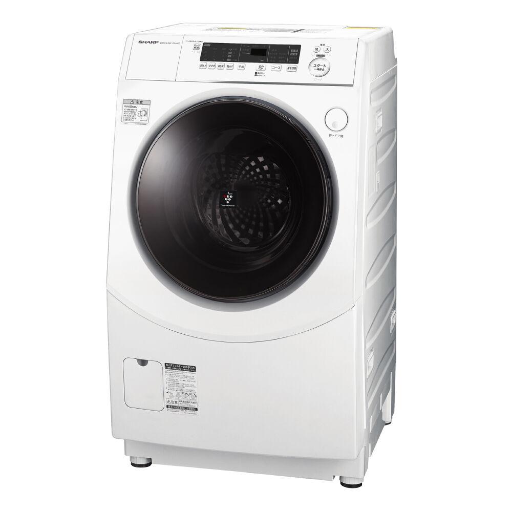 シャープ SHARP 洗濯乾燥機 生活家電 洗濯機 ES-PX10A-S 家族用 - 生活家電
