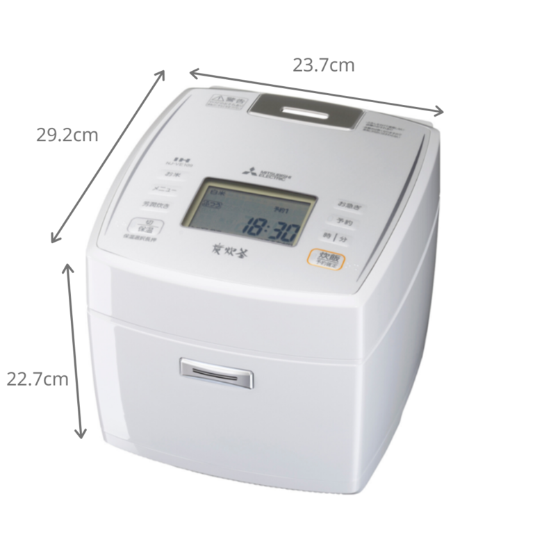 【ラッピング不可】 MITSUBISHI 炊飯器 5.5合 MITSUBISHI / 三菱のレンタル 炊飯器