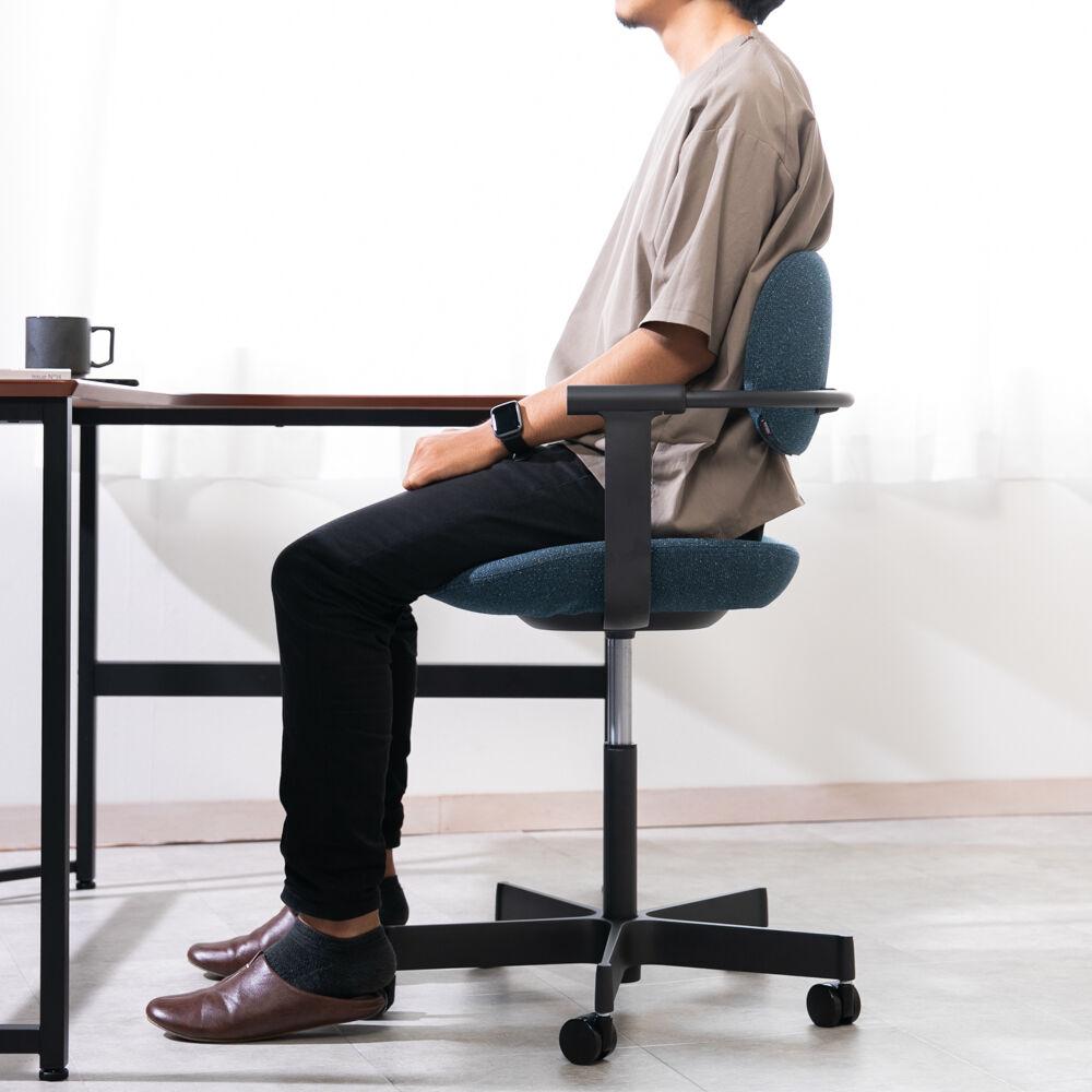 オフィスチェア機能レビューvertebraの椅子