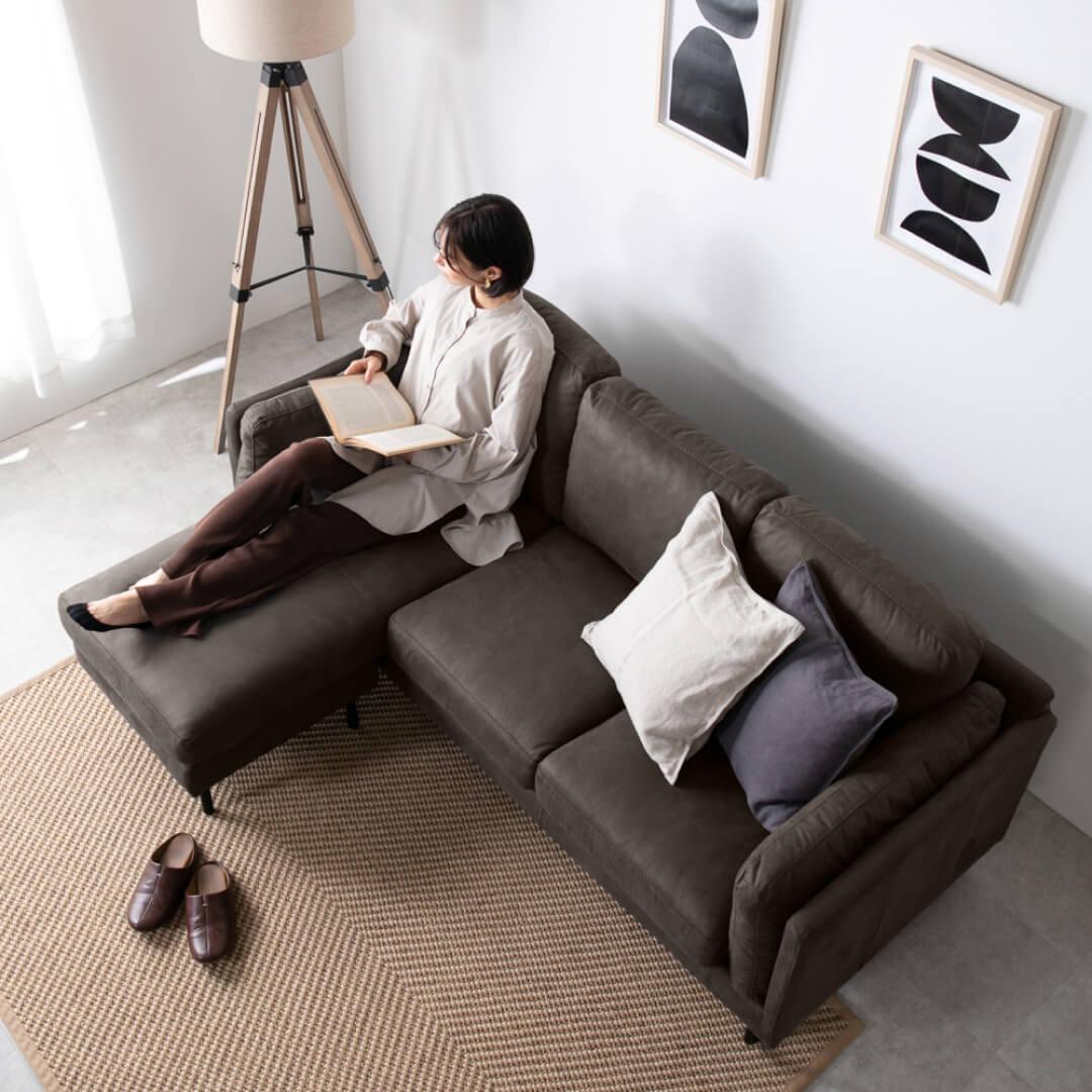 NewSugar Maximum comfort 3人掛けカウチソファセット 製品詳細ページ | 国産ソファブランド NOYES