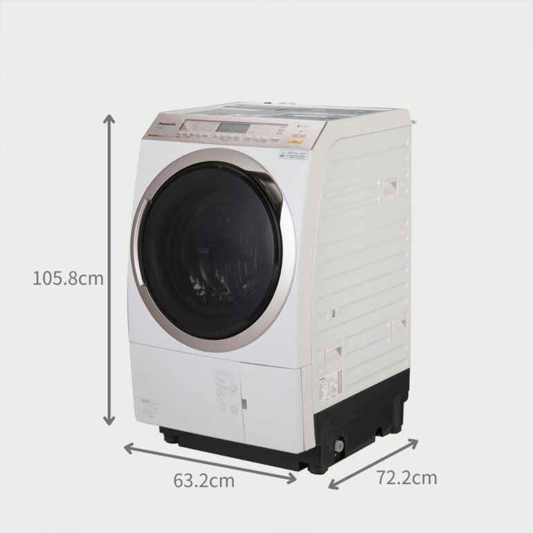 928♡ドラム式洗濯機 パナソニック 11kg/6kg 大容量 設置無料