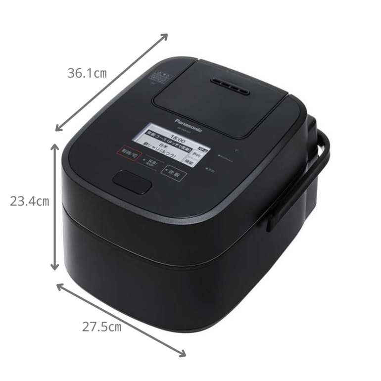 Panasonic スチーム&可変圧力IHジャー炊飯器 5.5合炊き