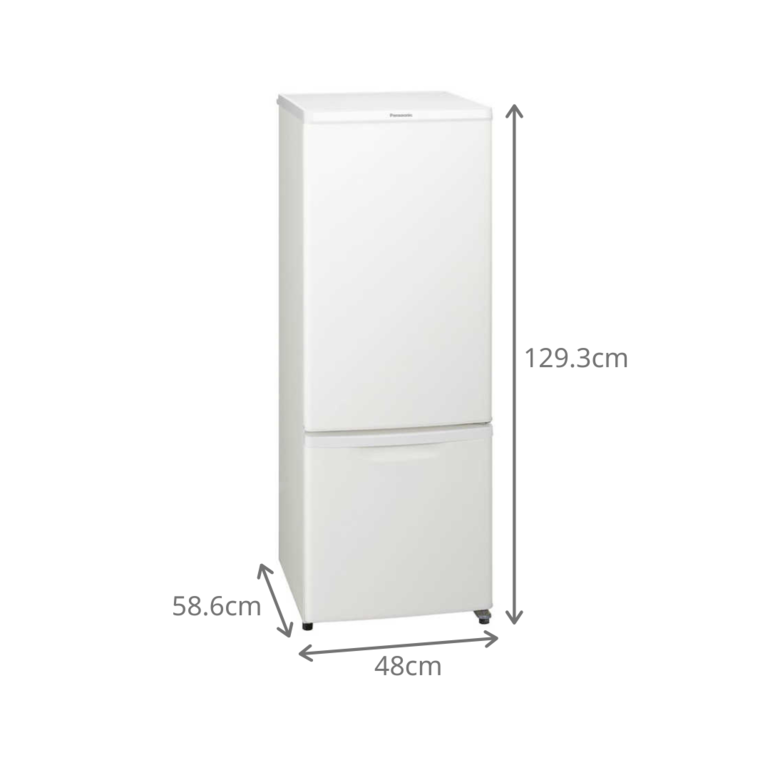 Panasonic 168L 2ドア 冷凍・冷蔵庫 168L Panasonic Panasonic 168L 2ドア 冷凍・冷蔵庫 168L Panasonic