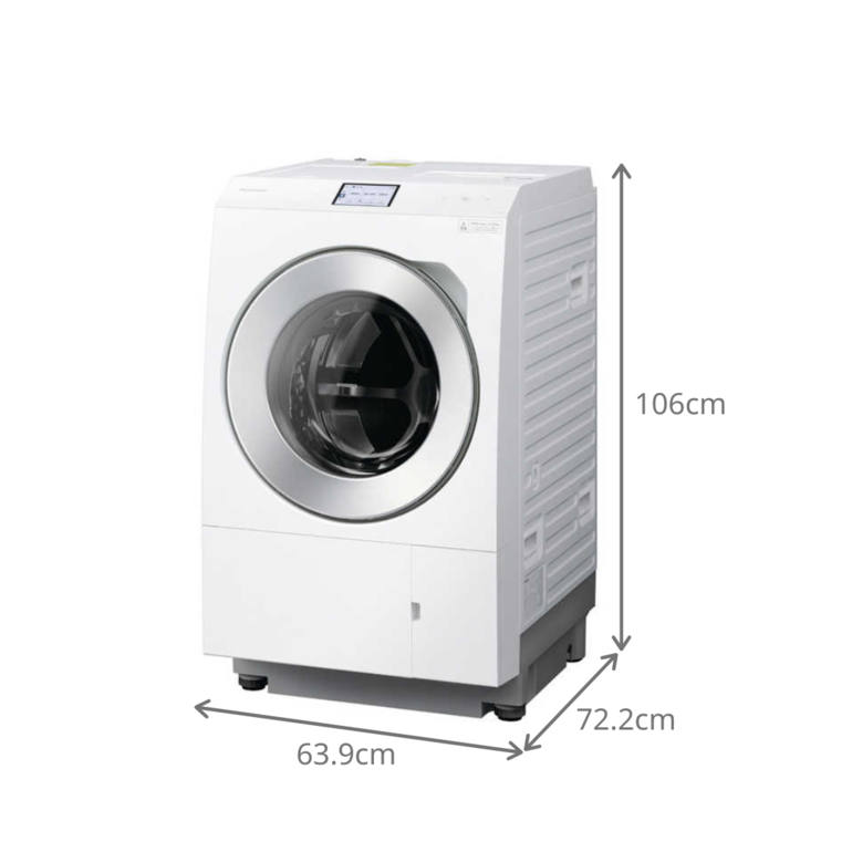 Panasonic ななめドラム式洗濯乾燥機【洗濯12kg/乾燥6kg】はっ水回復コース搭載 洗濯12kg/乾燥6kg Panasonic ななめドラム式洗濯乾燥機【洗濯12kg/乾燥6kg】はっ水回復コース搭載 洗濯12kg/乾燥6kg