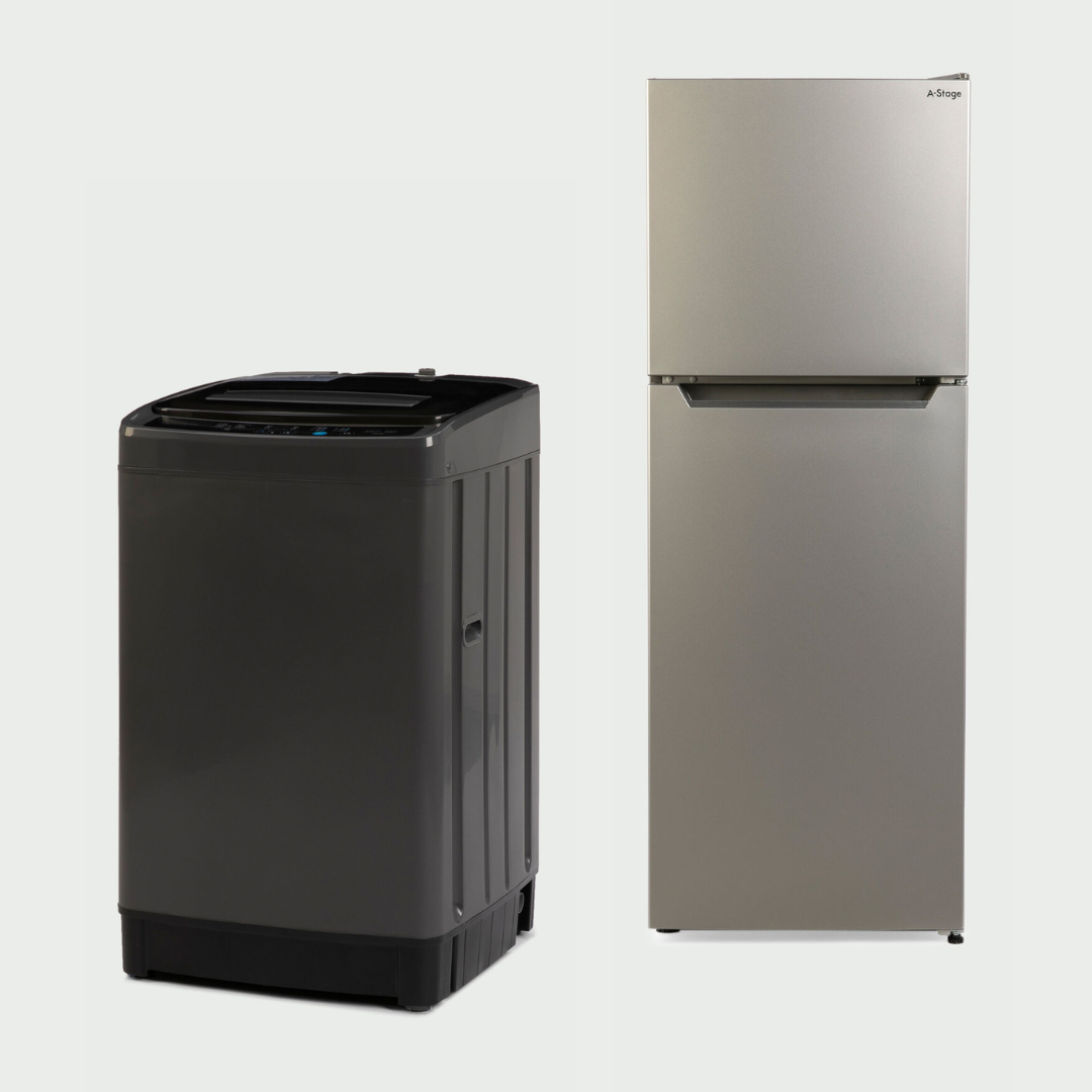 CLAS SET】基本の家電 2点セット 洗濯機 5kg＆冷蔵庫 138Lのレンタル 