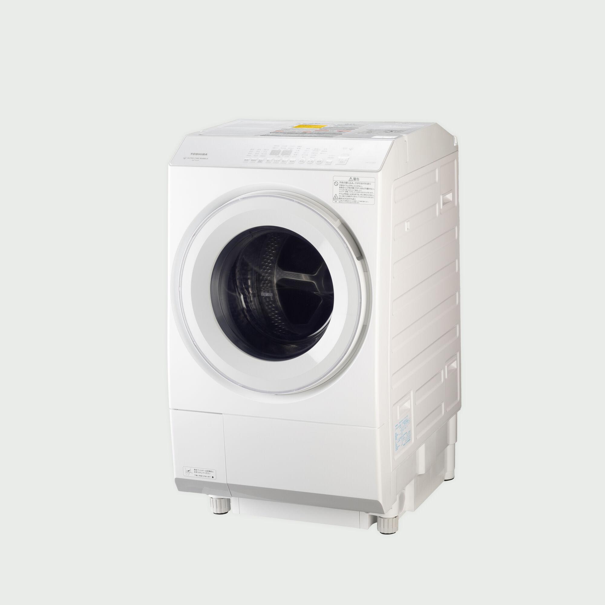 TOSHIBAドラム式洗濯乾燥機 ZABOON スタンダードモデル【洗濯12kg/乾燥 
